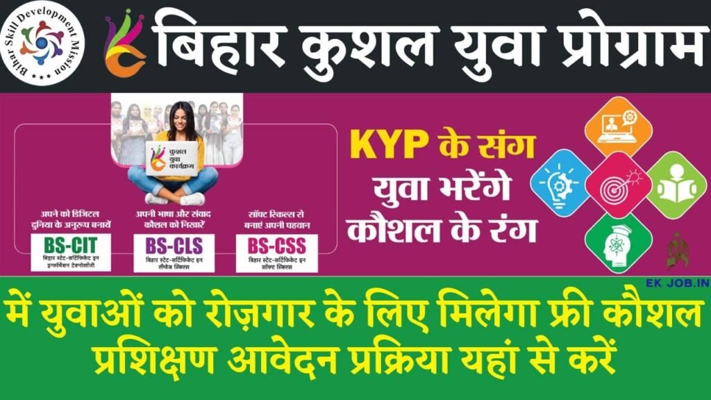 Bihar Kushal Yuva Program 2025