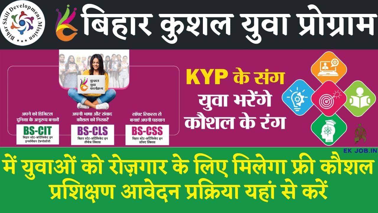 Bihar Kushal Yuva Program 2025