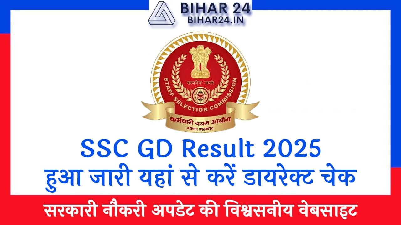SSC GD Result 2025